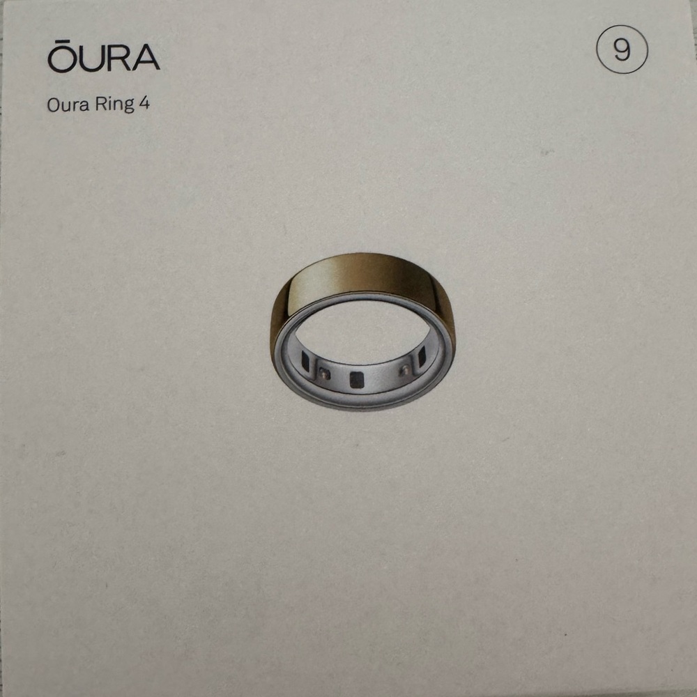 Gold Oura ring Size 9 gen 4